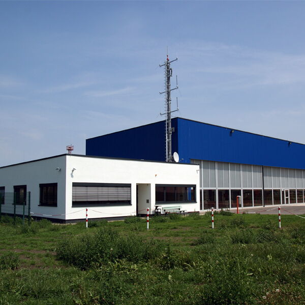 Hubschrauberstaffel des Landes Sachsen-Anhalt - Ansicht des Hangars