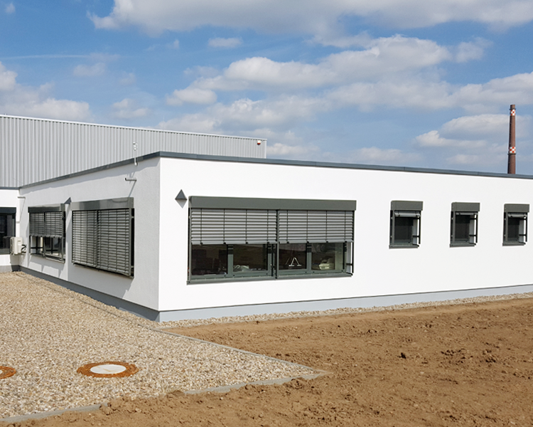 Innowo Print GmbH, Bürobereich von außen