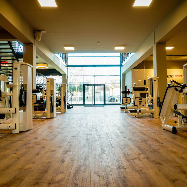 Fitnessbereich Olympic Fitness Lüneburg