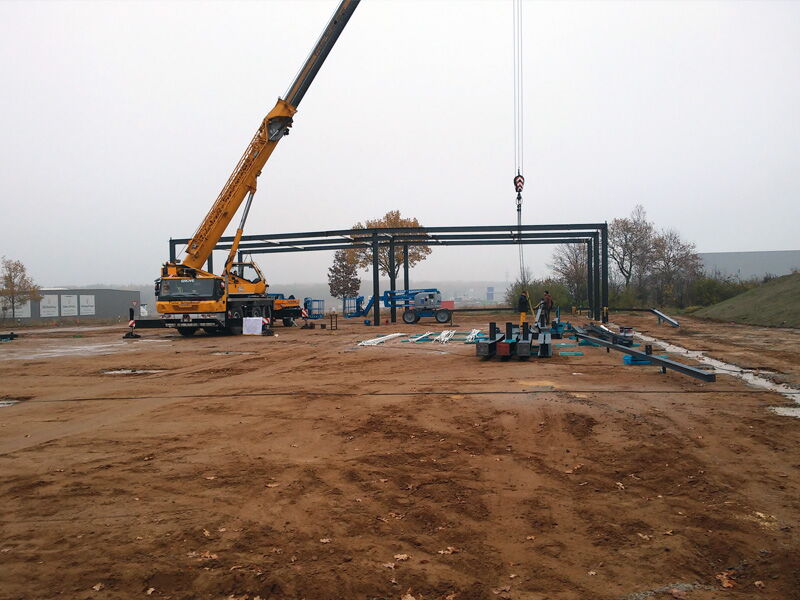 Hallenprofis - Gewerbebau - V8 fitness GmbH