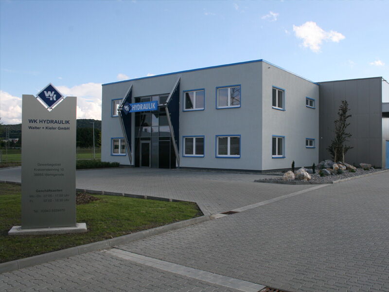 WK Hydraulik GmbH, Standort Wernigerode - Auffahrt