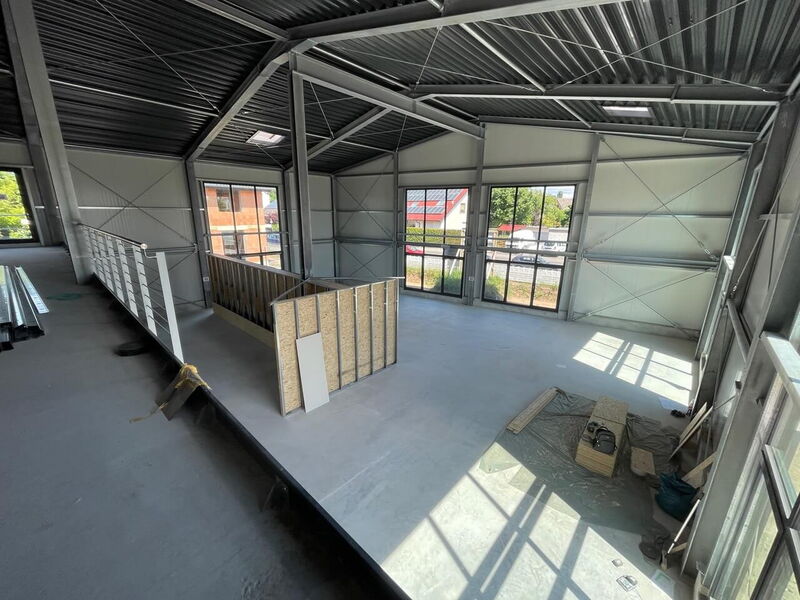 Blick von der Galerie in den unteren Trainingsbereich Vita Nova